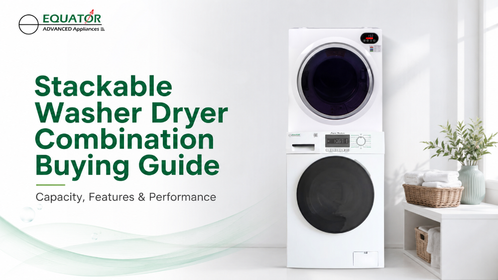 stackable washer dryer combination